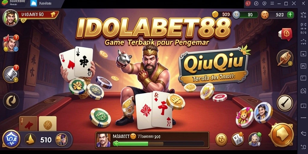 Tampilan gameplay QiuQiu yang menegangkan di IDOLABET88.
