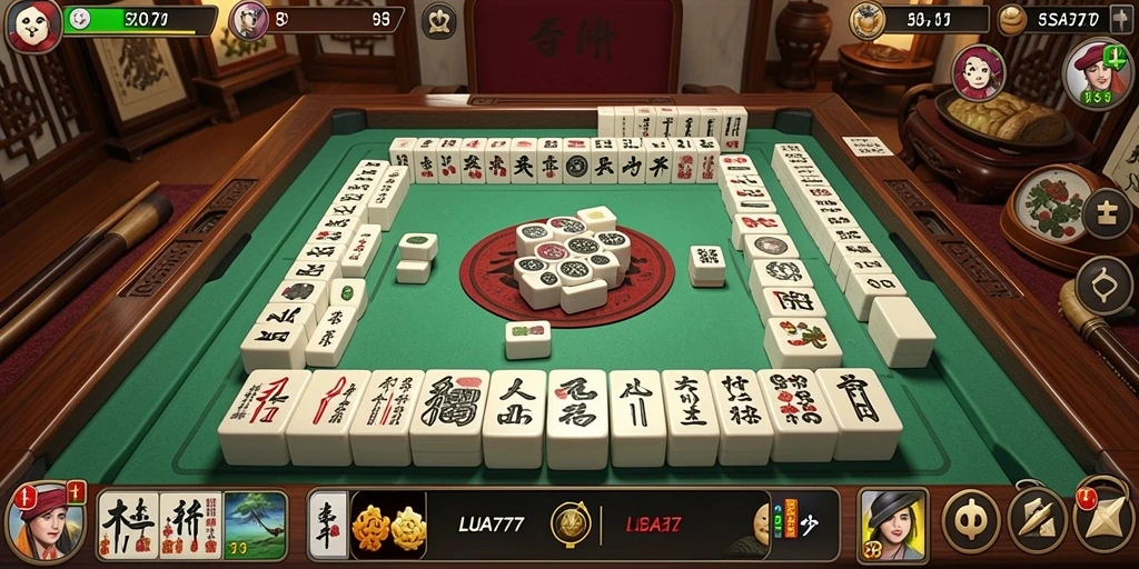 Screenshot utama LUSA777 menunjukkan gameplay Mahjong yang menarik dan menantang.